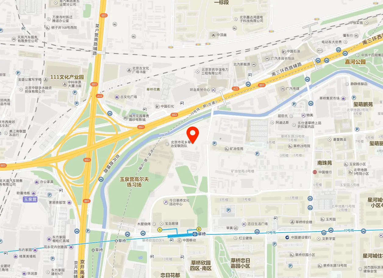 北京丰汇中心地图位置